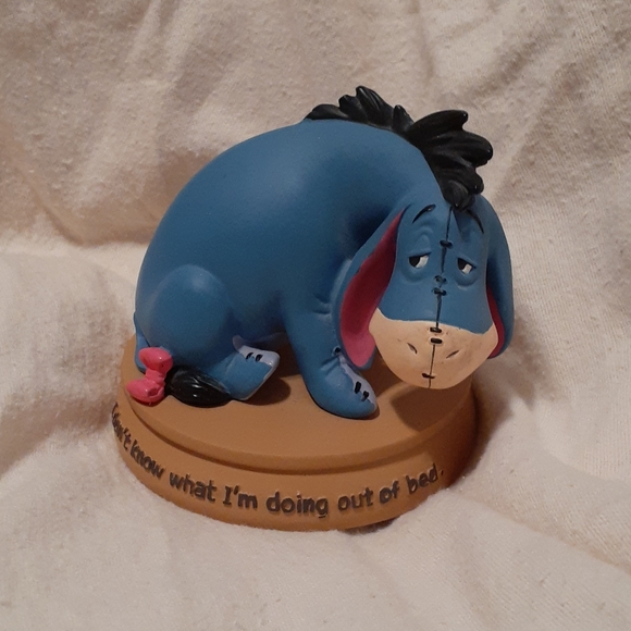 Winnie The Pooh Other - Eeyore Out of Bed Resin Figure